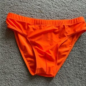 Orange speedo